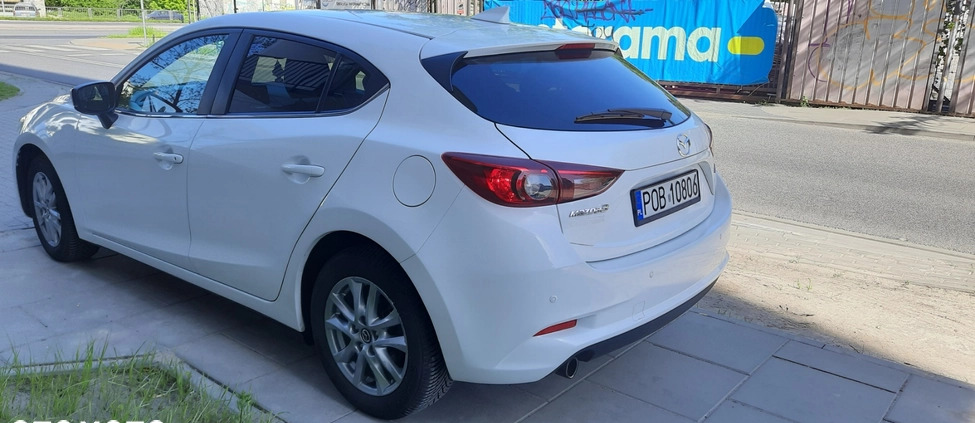 Mazda 3 cena 52700 przebieg: 72800, rok produkcji 2017 z Warszawa małe 781